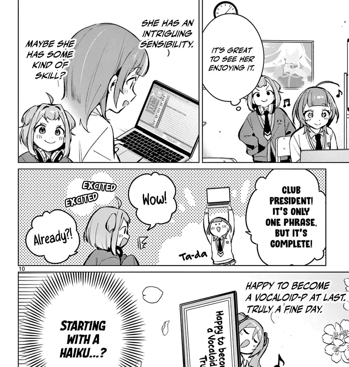 After-school at the Vocaloid Research Club Chapter 11 page 21 - 