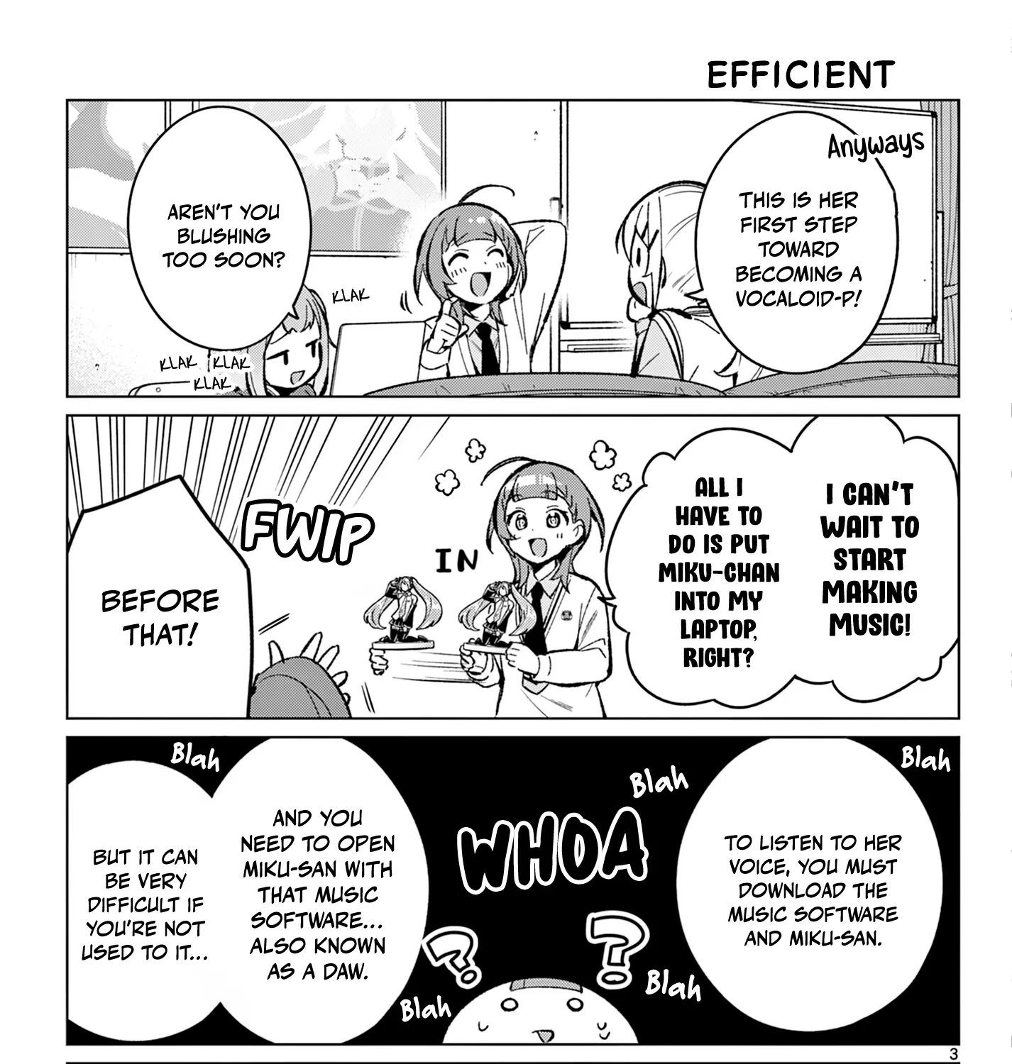 After-school at the Vocaloid Research Club Chapter 11 page 7 - 