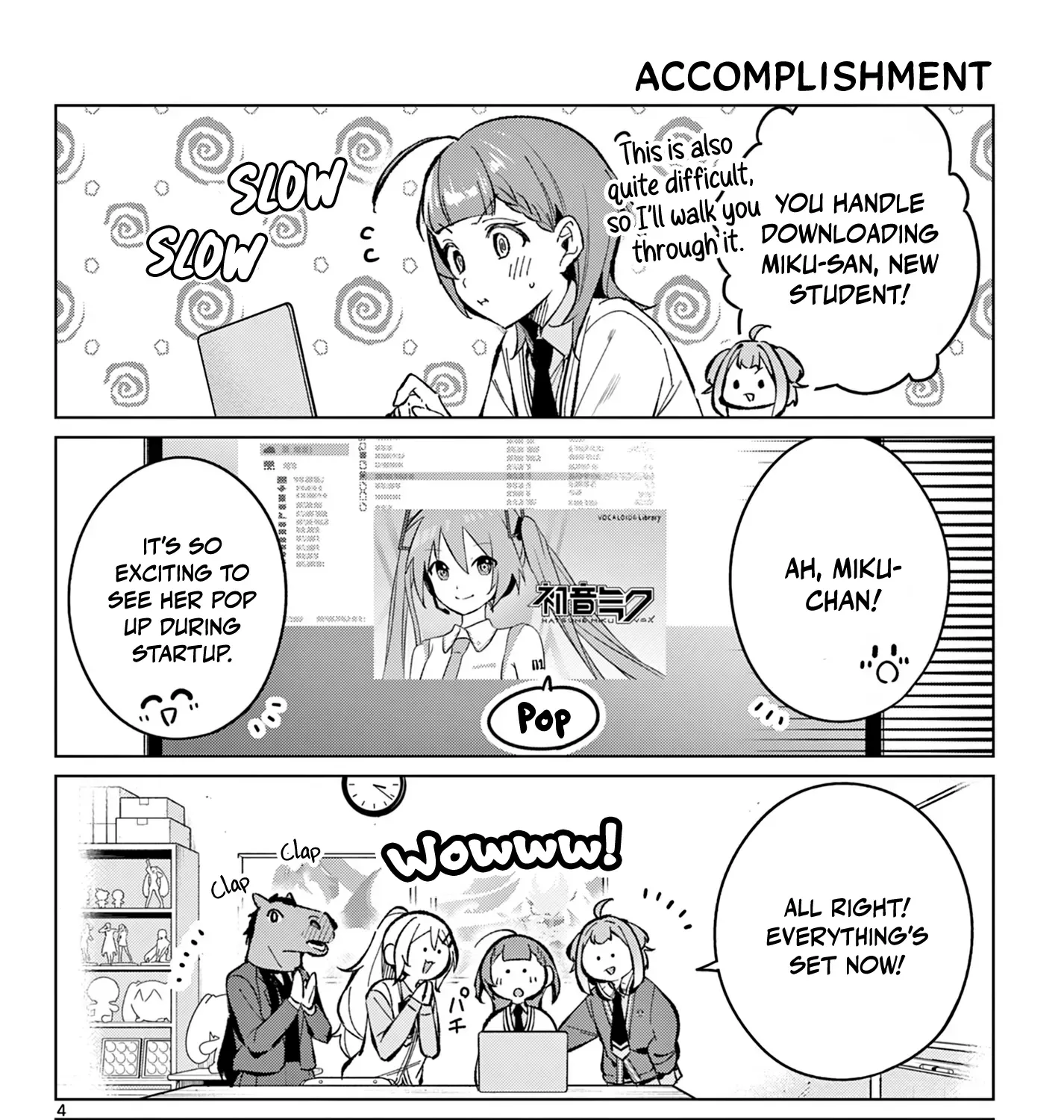 After-school at the Vocaloid Research Club Chapter 11 page 9 - 