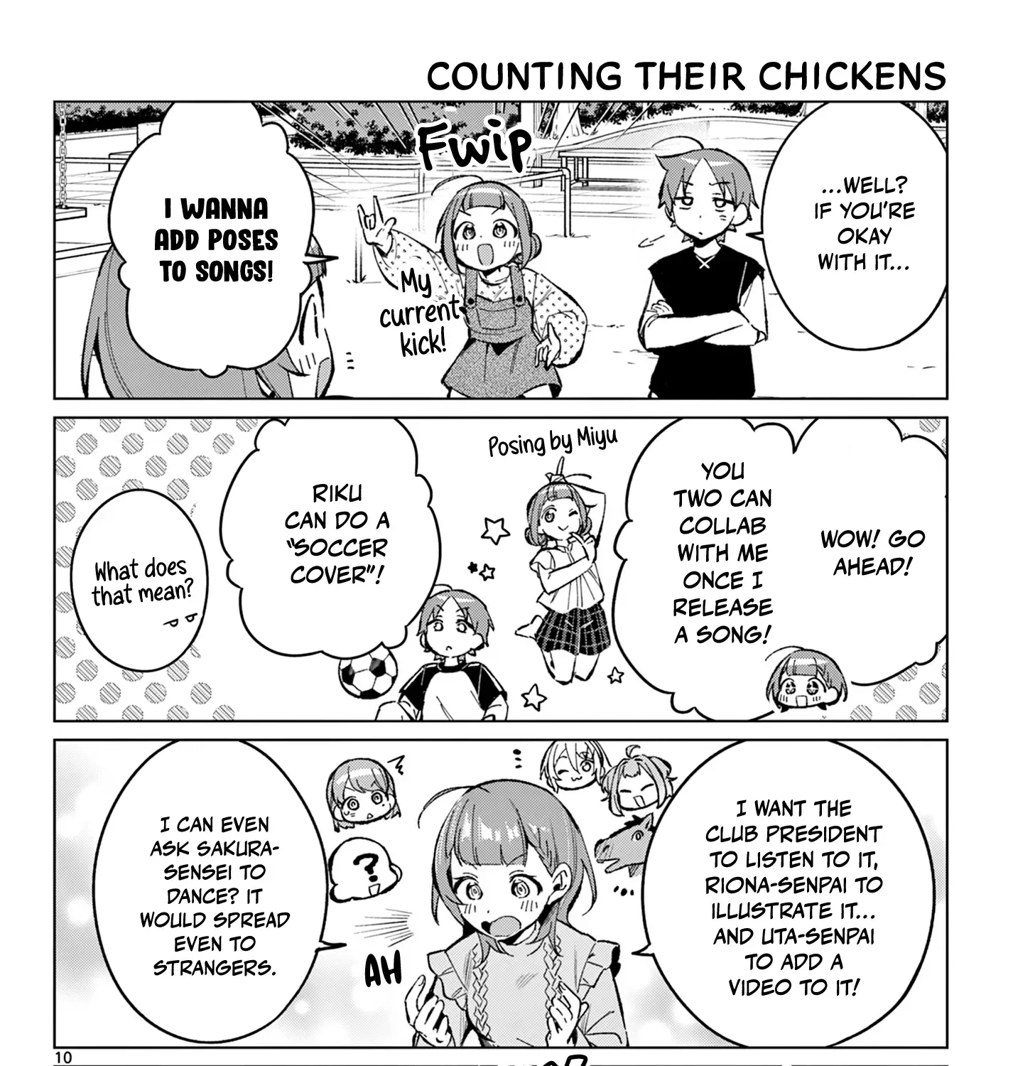After-school at the Vocaloid Research Club Chapter 12 page 21 - 