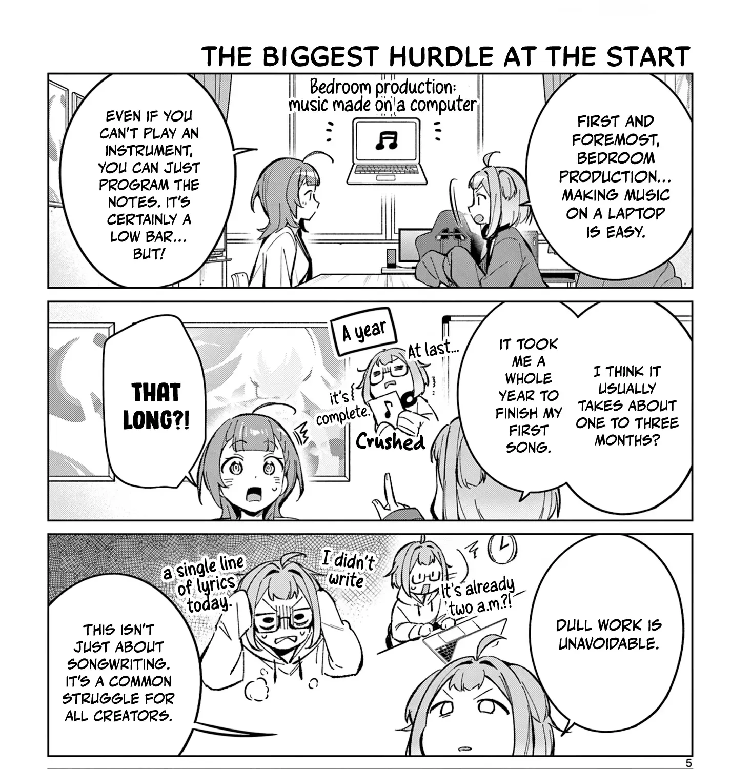 After-school at the Vocaloid Research Club Chapter 13 page 11 - 