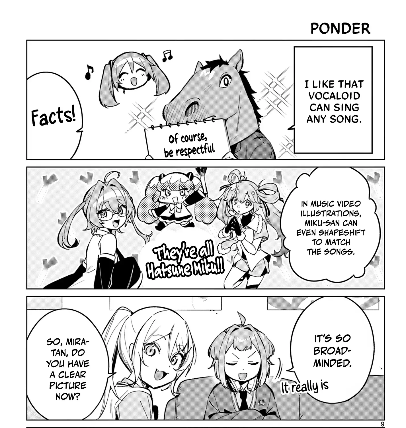 After-school at the Vocaloid Research Club Chapter 13 page 19 - 