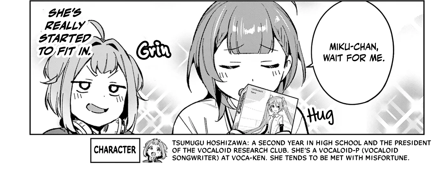After-school at the Vocaloid Research Club Chapter 14 page 12 - 