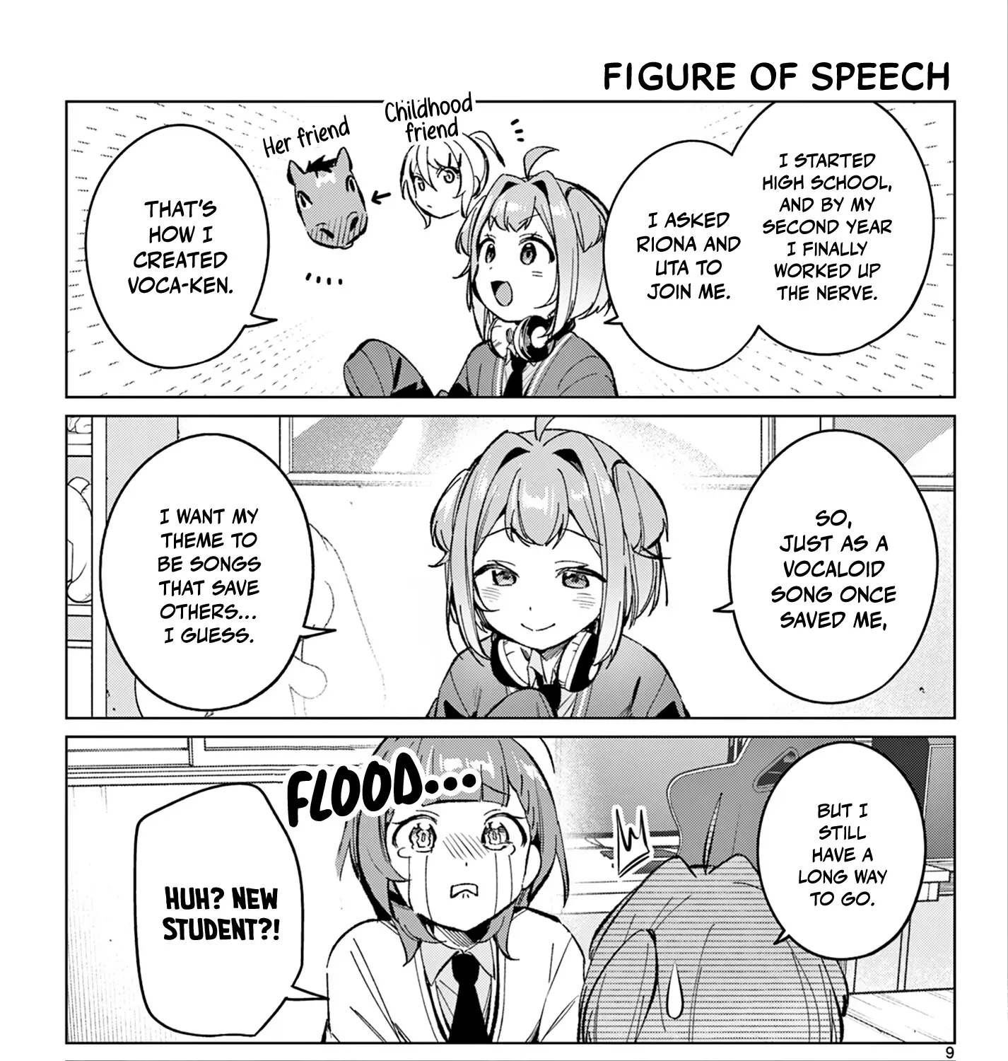 After-school at the Vocaloid Research Club Chapter 14 page 19 - 