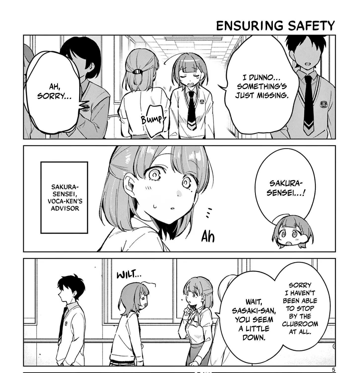 After-school at the Vocaloid Research Club Chapter 15 page 11 - 