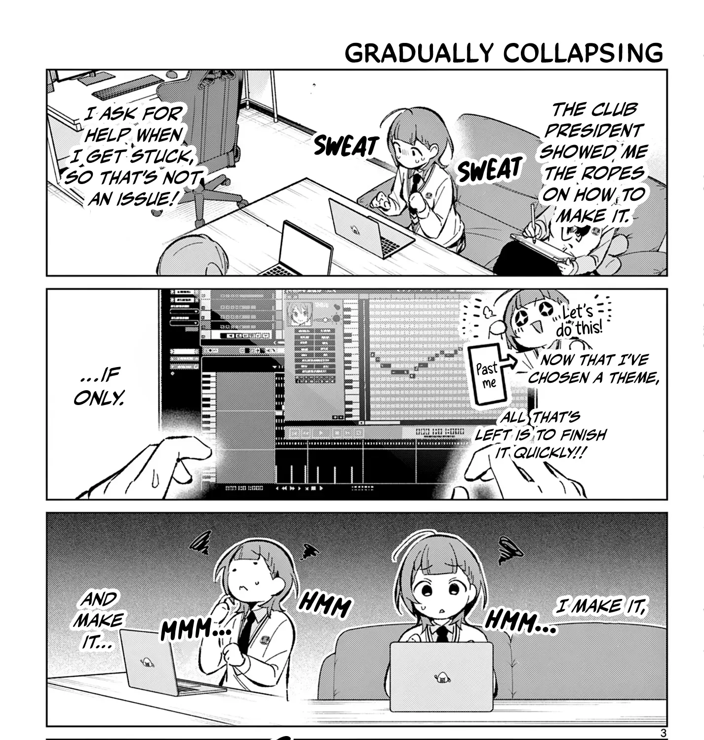 After-school at the Vocaloid Research Club Chapter 15 page 7 - 