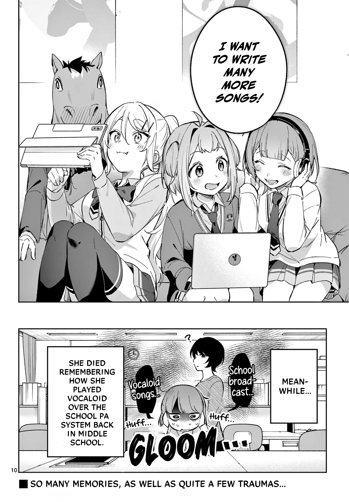 After-school at the Vocaloid Research Club Chapter 16 page 11 - 