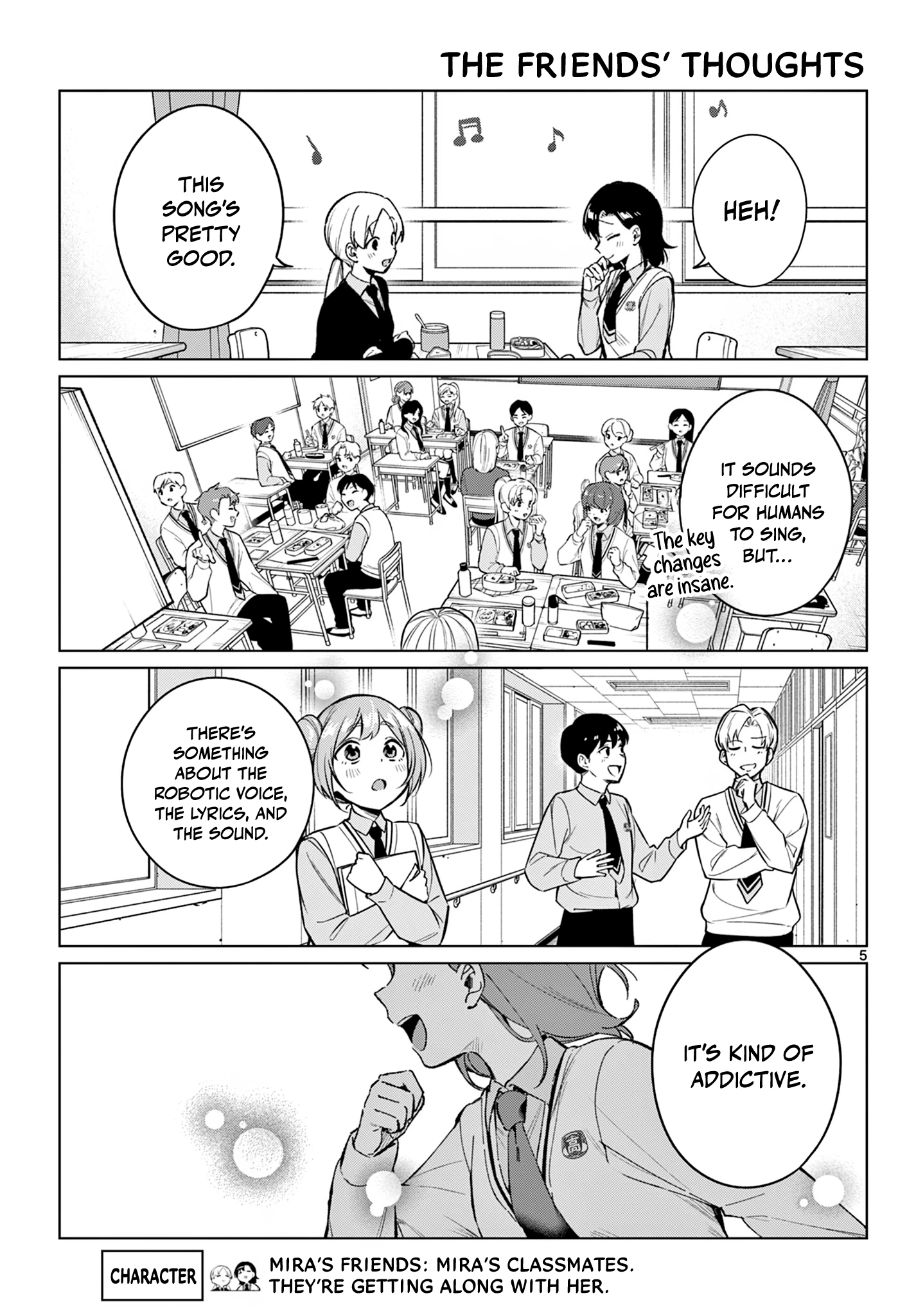 After-school at the Vocaloid Research Club Chapter 16 page 6 - 