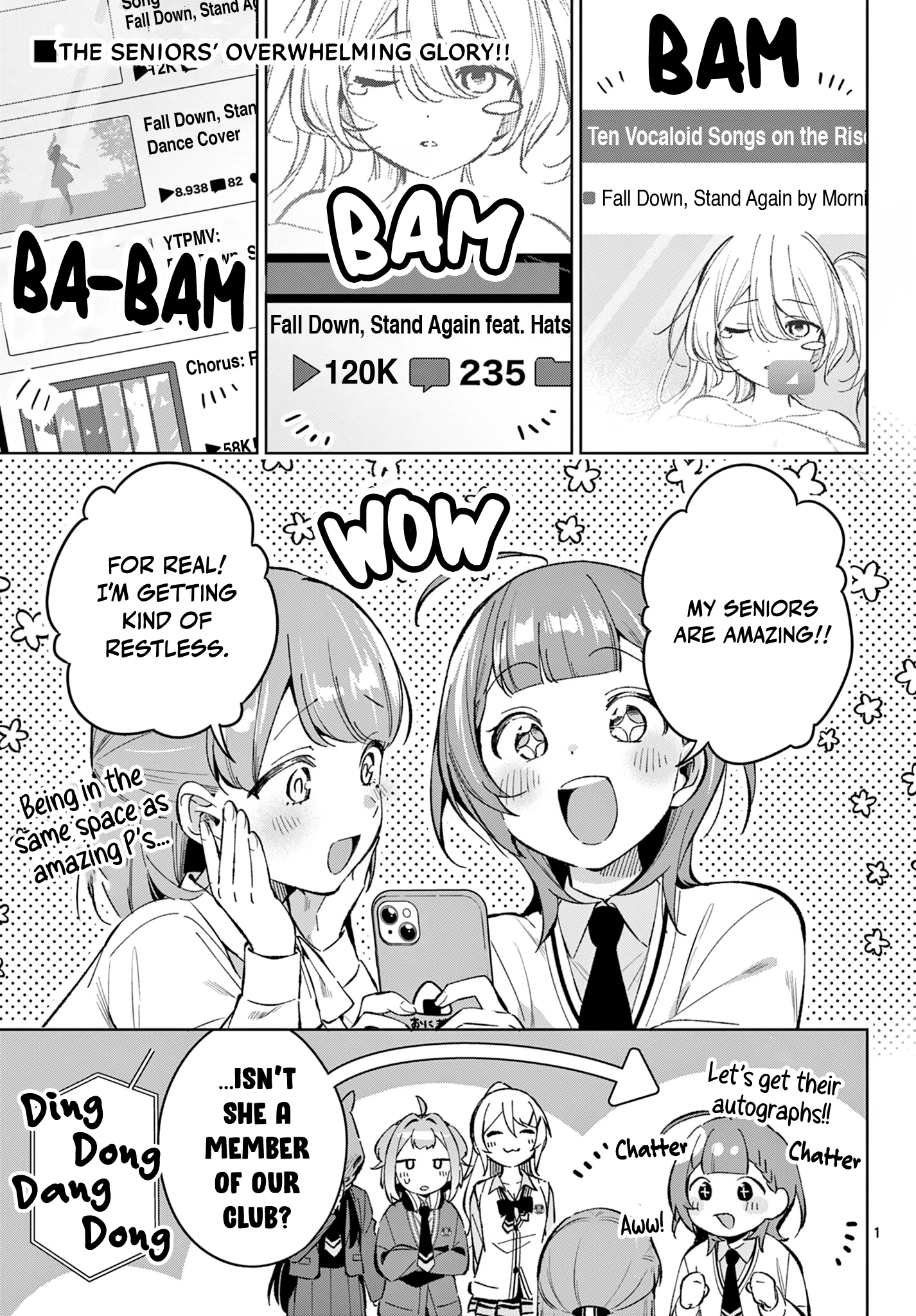 After-school at the Vocaloid Research Club Chapter 18 page 2 - 