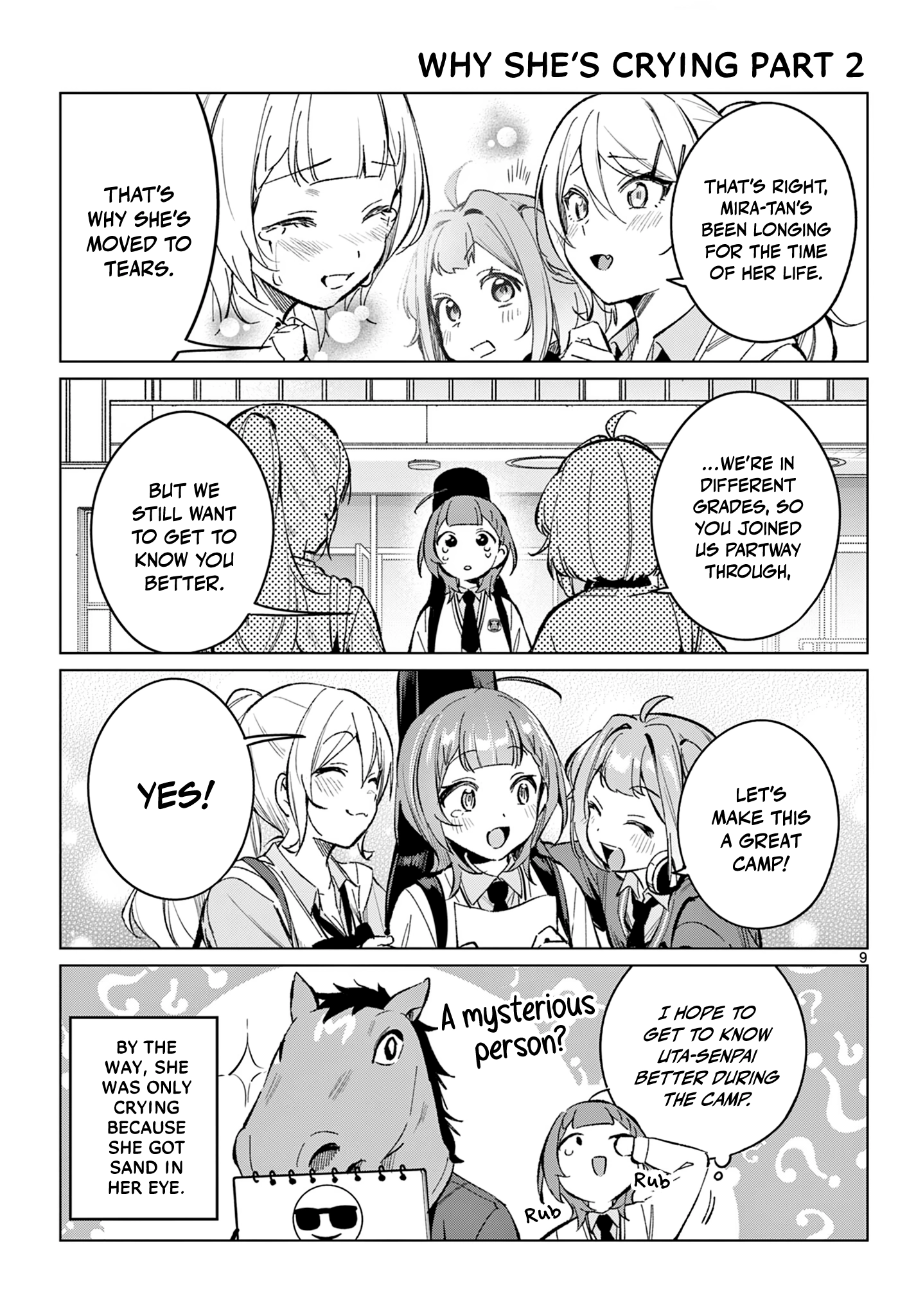 After-school at the Vocaloid Research Club Chapter 18 page 10 - 