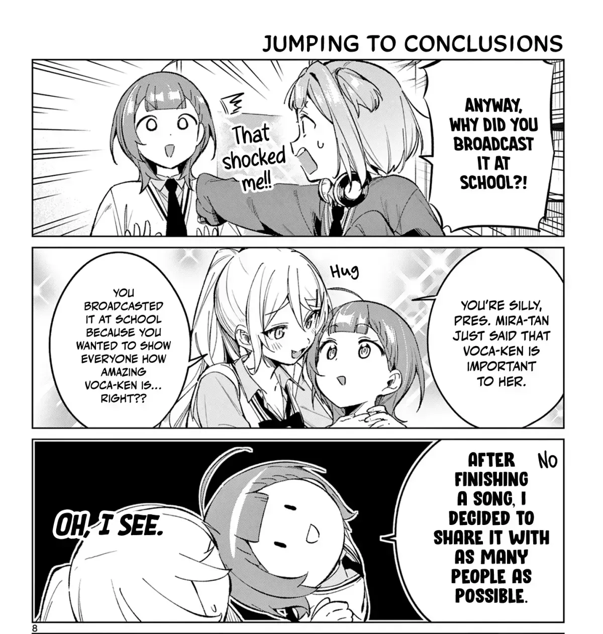 After-school at the Vocaloid Research Club Chapter 2.1 page 17 - 