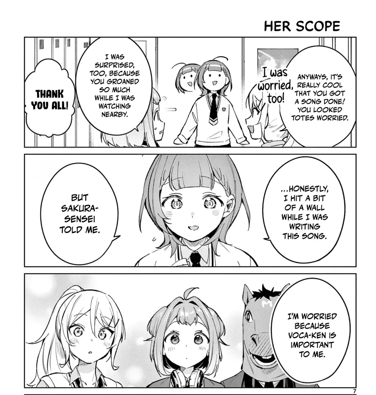 After-school at the Vocaloid Research Club Chapter 2.4 page 15 - 
