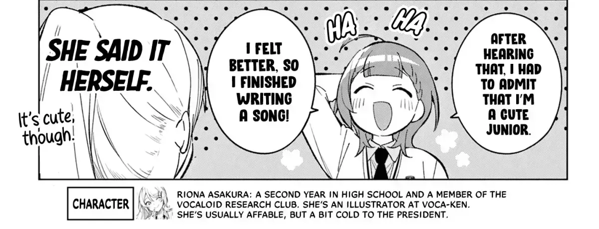After-school at the Vocaloid Research Club Chapter 2.4 page 16 - 