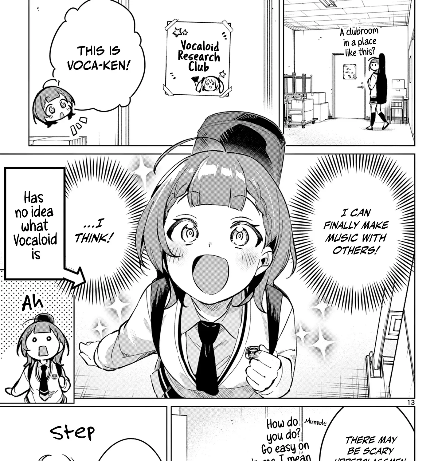 After-school at the Vocaloid Research Club Chapter 2 page 7 - 