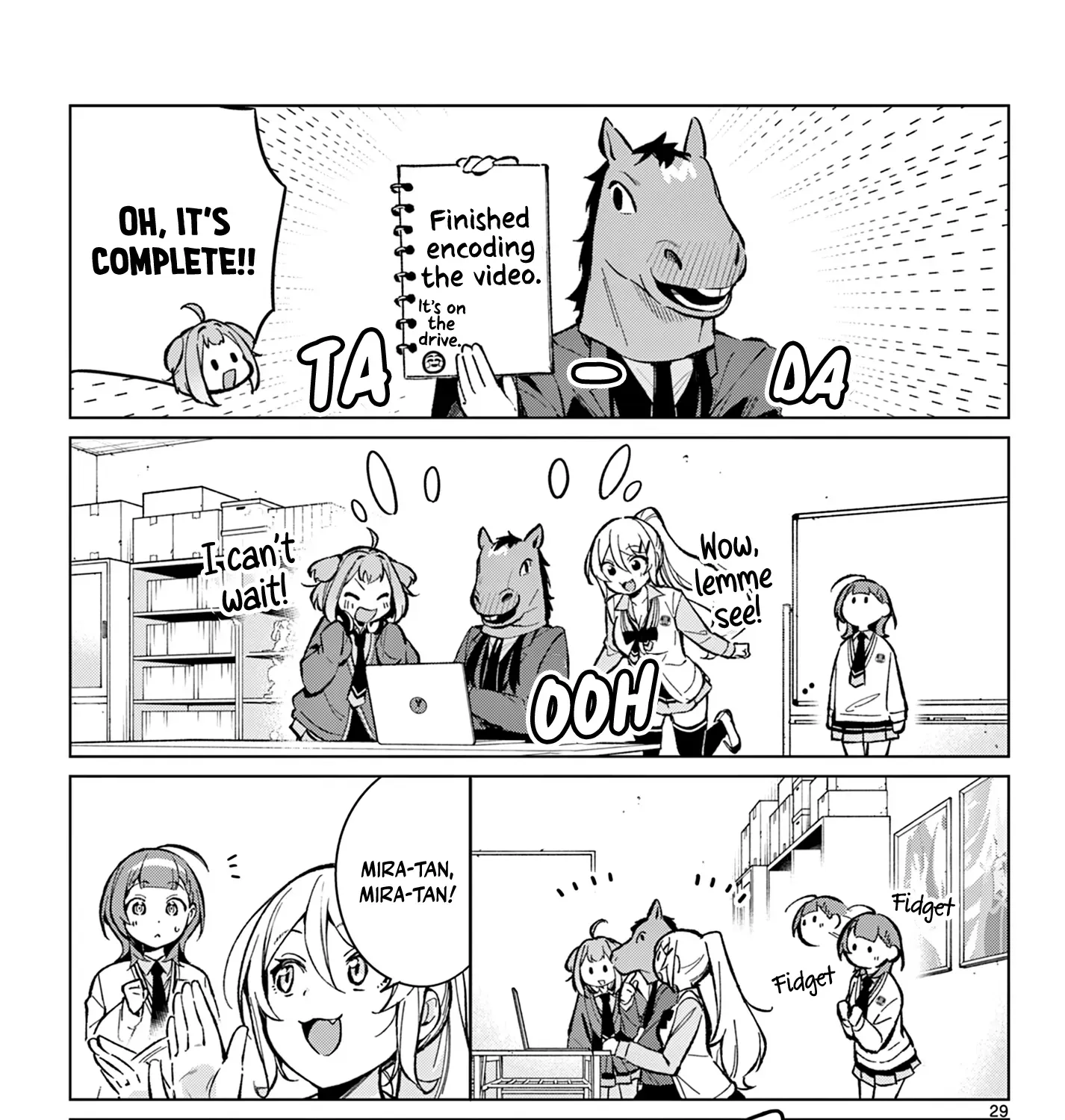 After-school at the Vocaloid Research Club Chapter 3 page 15 - 