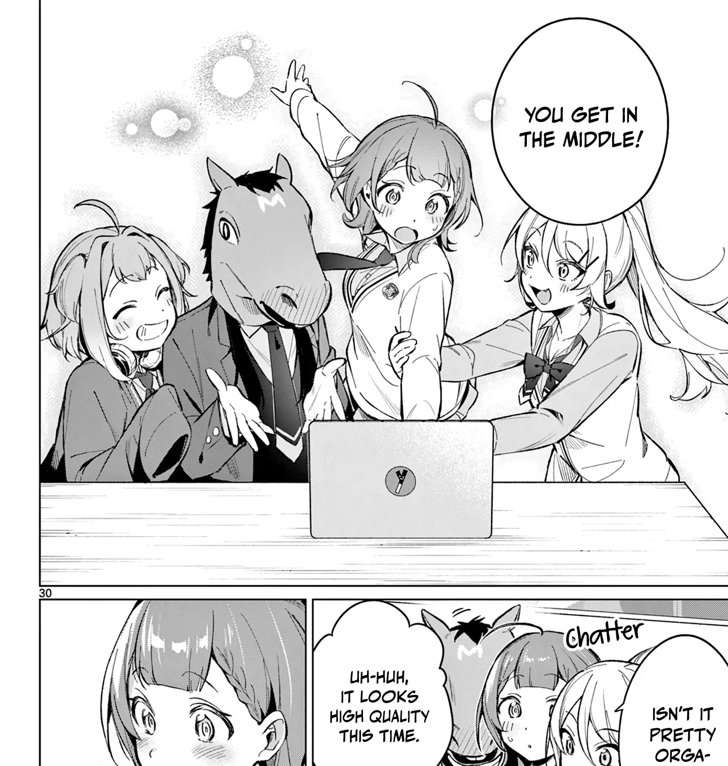 After-school at the Vocaloid Research Club Chapter 3 page 17 - 