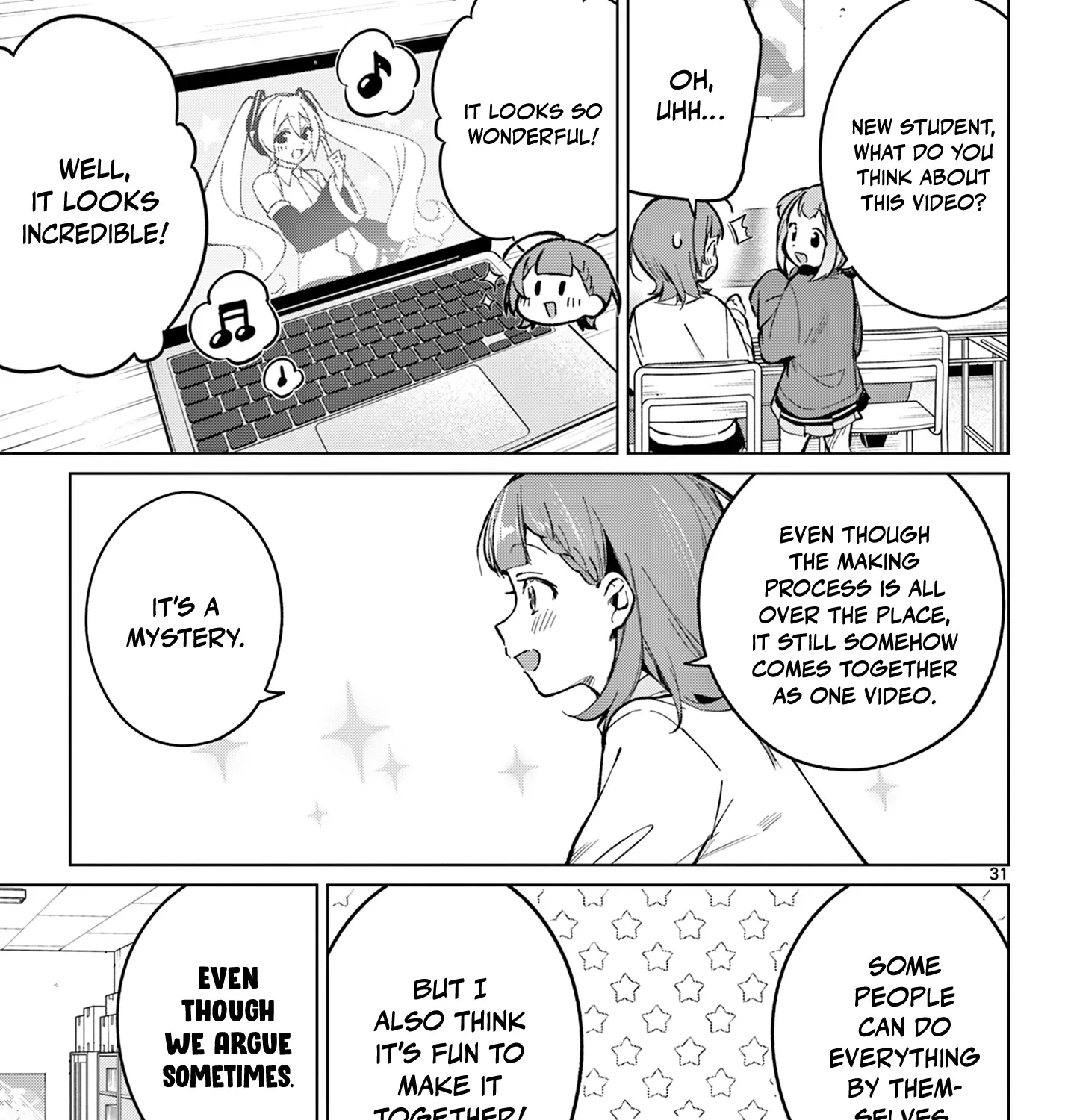 After-school at the Vocaloid Research Club Chapter 3 page 19 - 