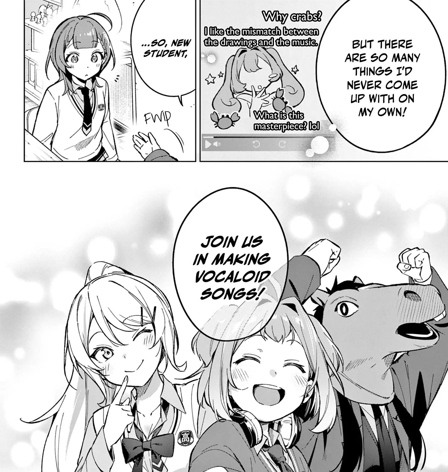 After-school at the Vocaloid Research Club Chapter 3 page 21 - 