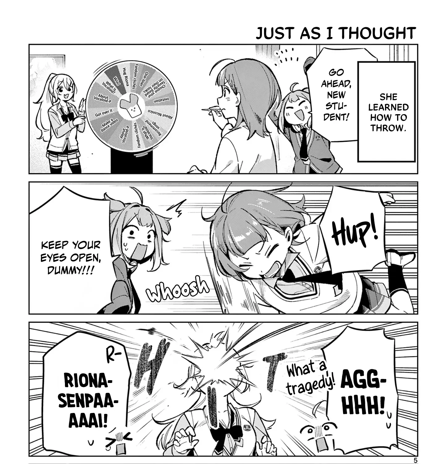 After-school at the Vocaloid Research Club Chapter 4 page 11 - 