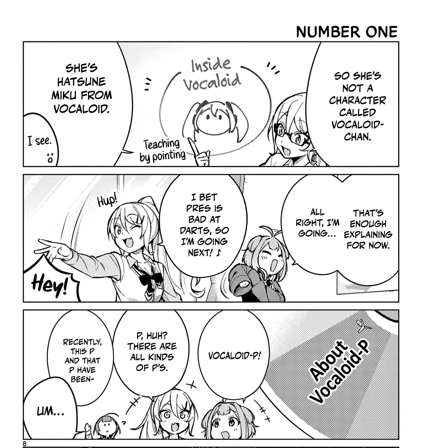 After-school at the Vocaloid Research Club Chapter 4 page 17 - 