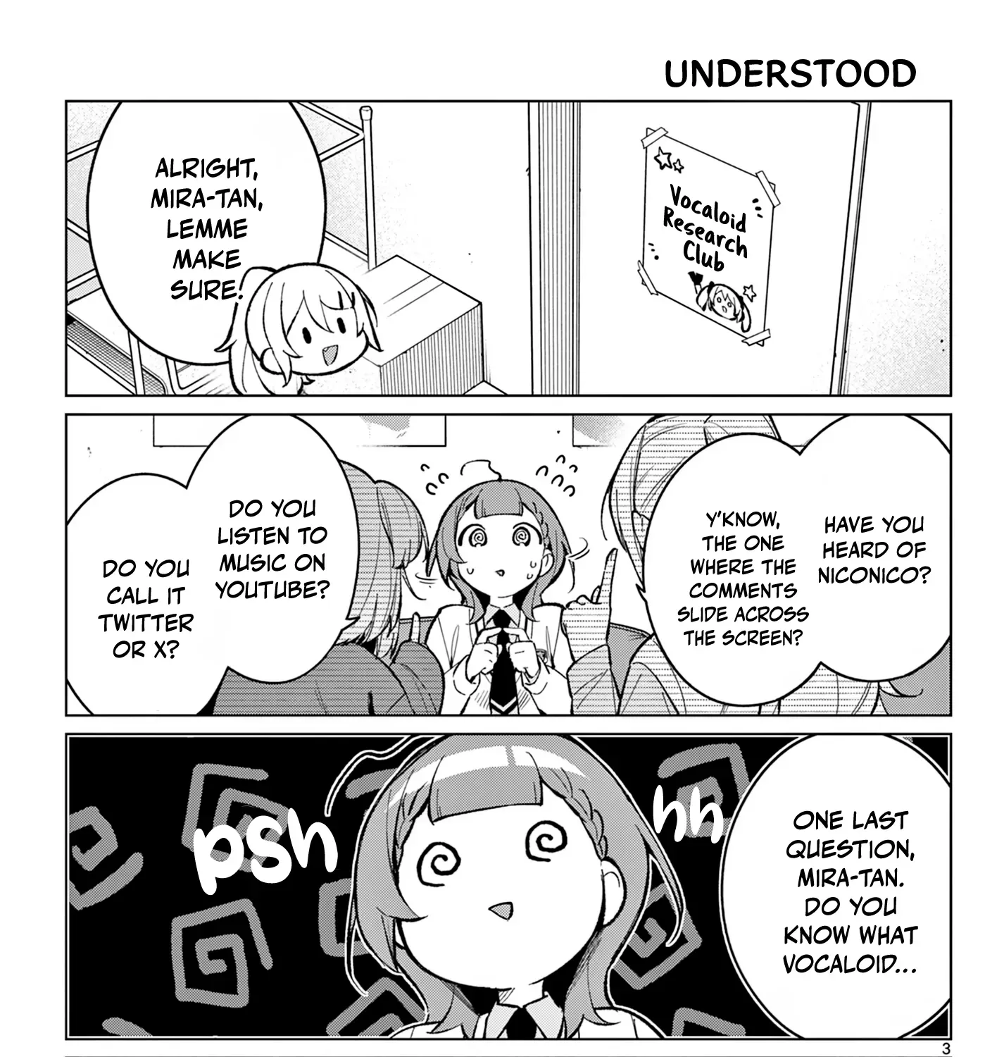 After-school at the Vocaloid Research Club Chapter 4 page 7 - 