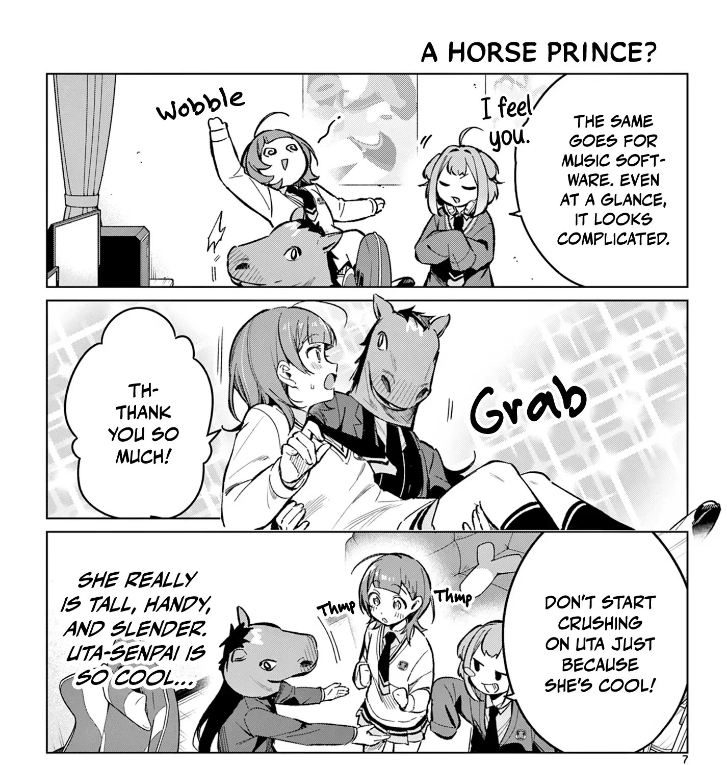 After-school at the Vocaloid Research Club Chapter 5 page 15 - 