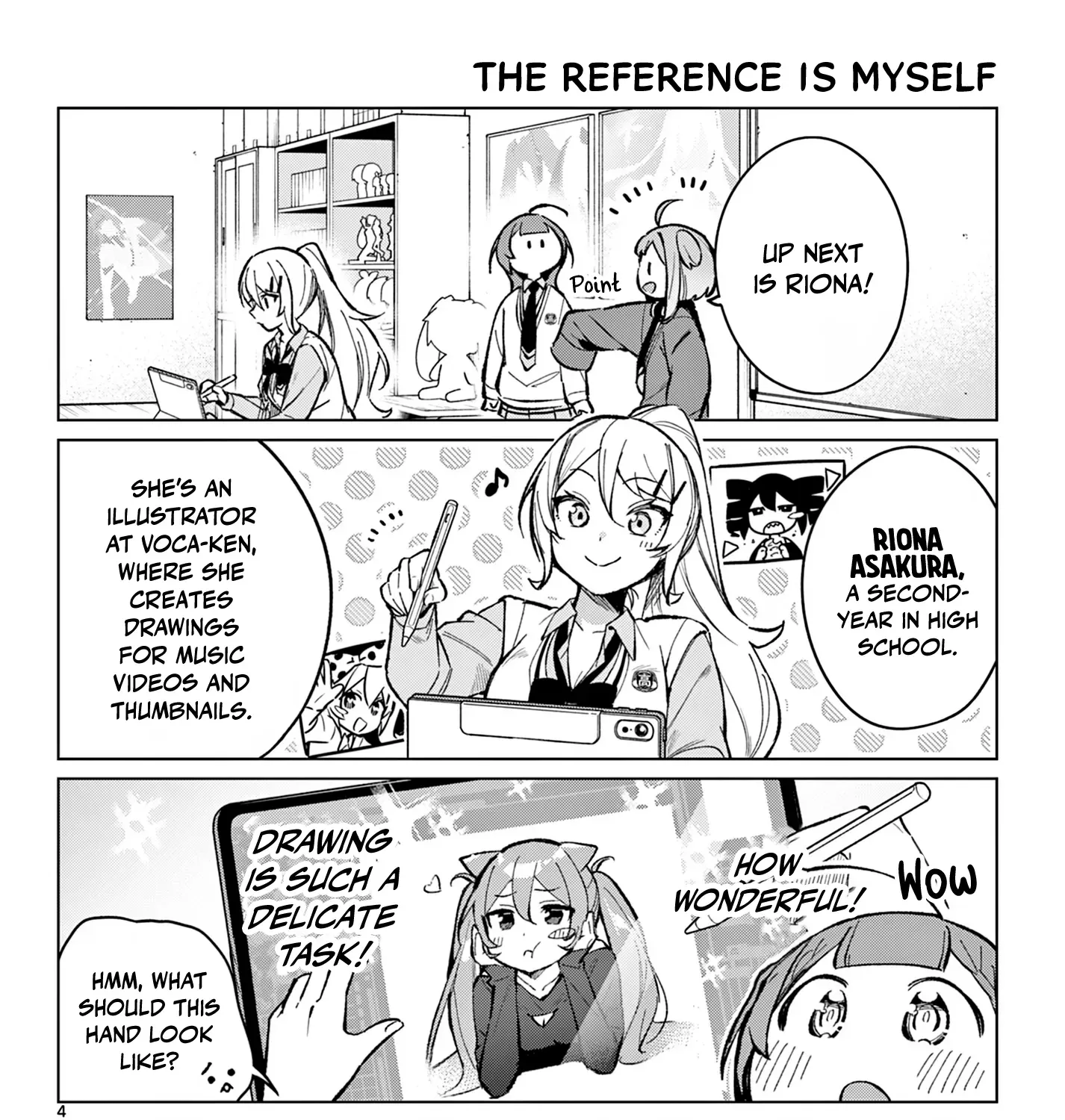 After-school at the Vocaloid Research Club Chapter 5 page 9 - 