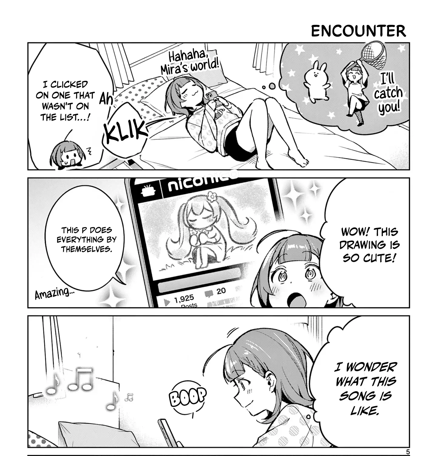 After-school at the Vocaloid Research Club Chapter 6 page 11 - 
