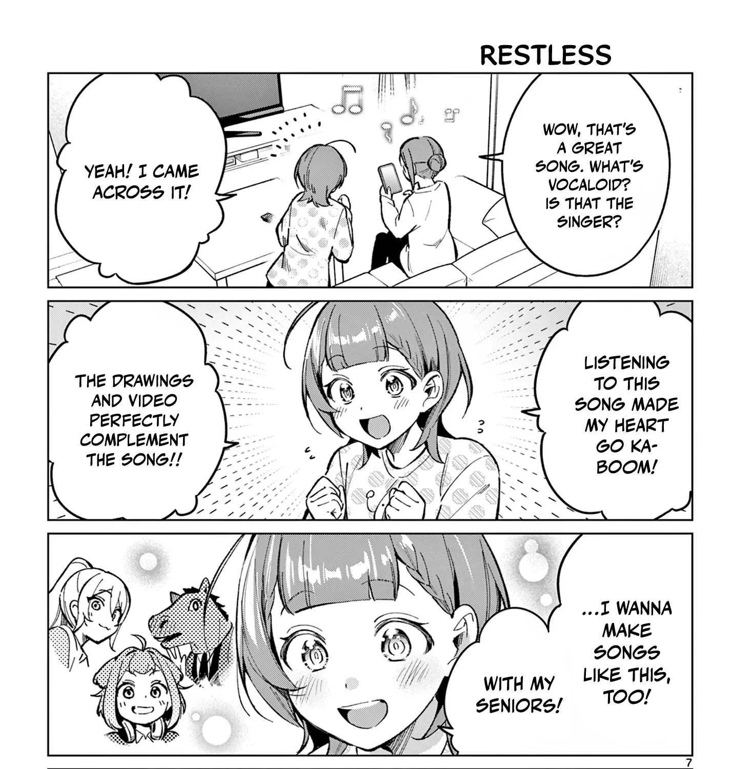 After-school at the Vocaloid Research Club Chapter 6 page 15 - 