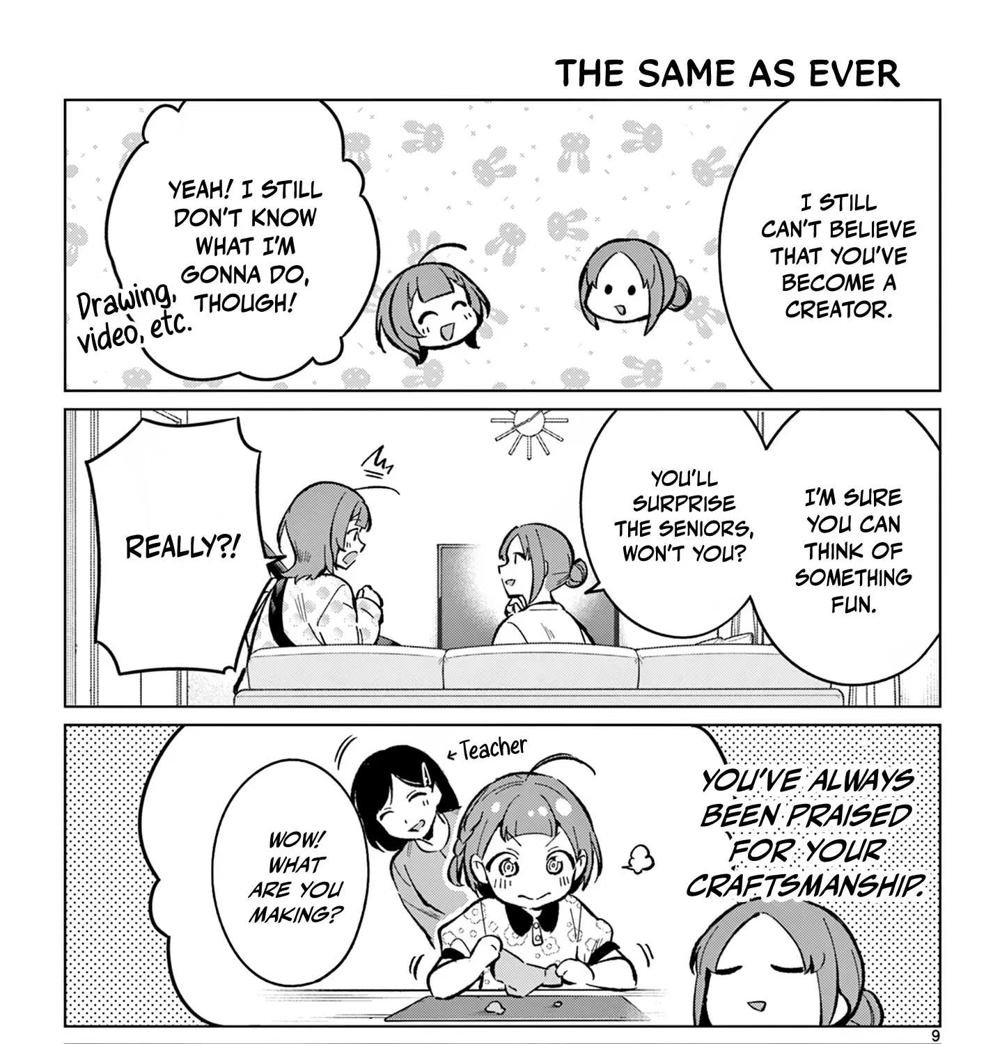 After-school at the Vocaloid Research Club Chapter 6 page 19 - 