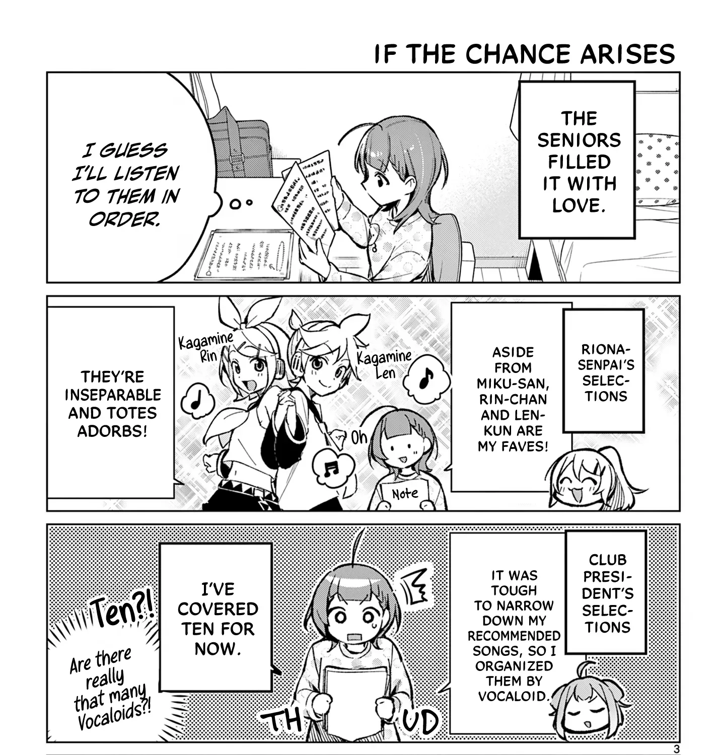 After-school at the Vocaloid Research Club Chapter 6 page 7 - 