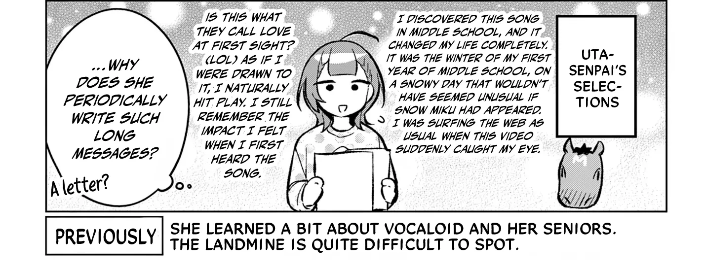 After-school at the Vocaloid Research Club Chapter 6 page 8 - 
