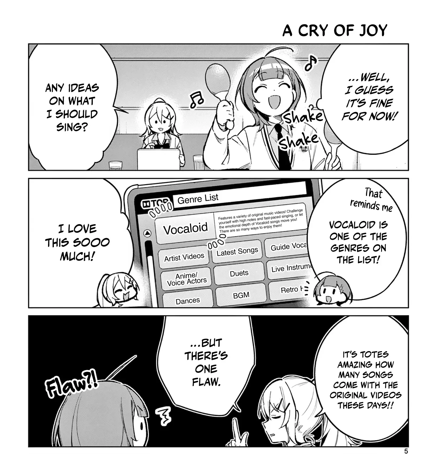After-school at the Vocaloid Research Club Chapter 7 page 11 - 