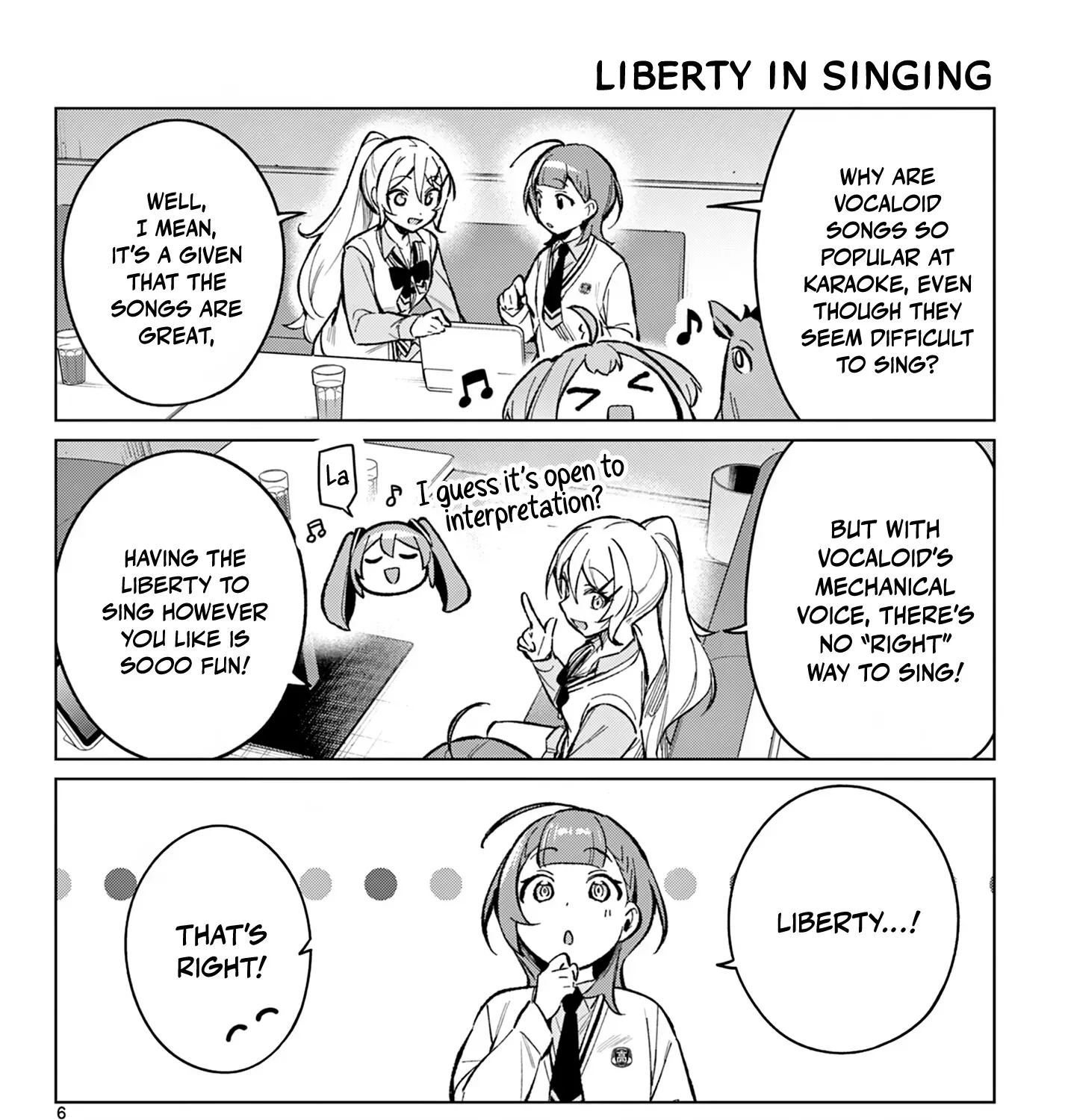 After-school at the Vocaloid Research Club Chapter 7 page 13 - 