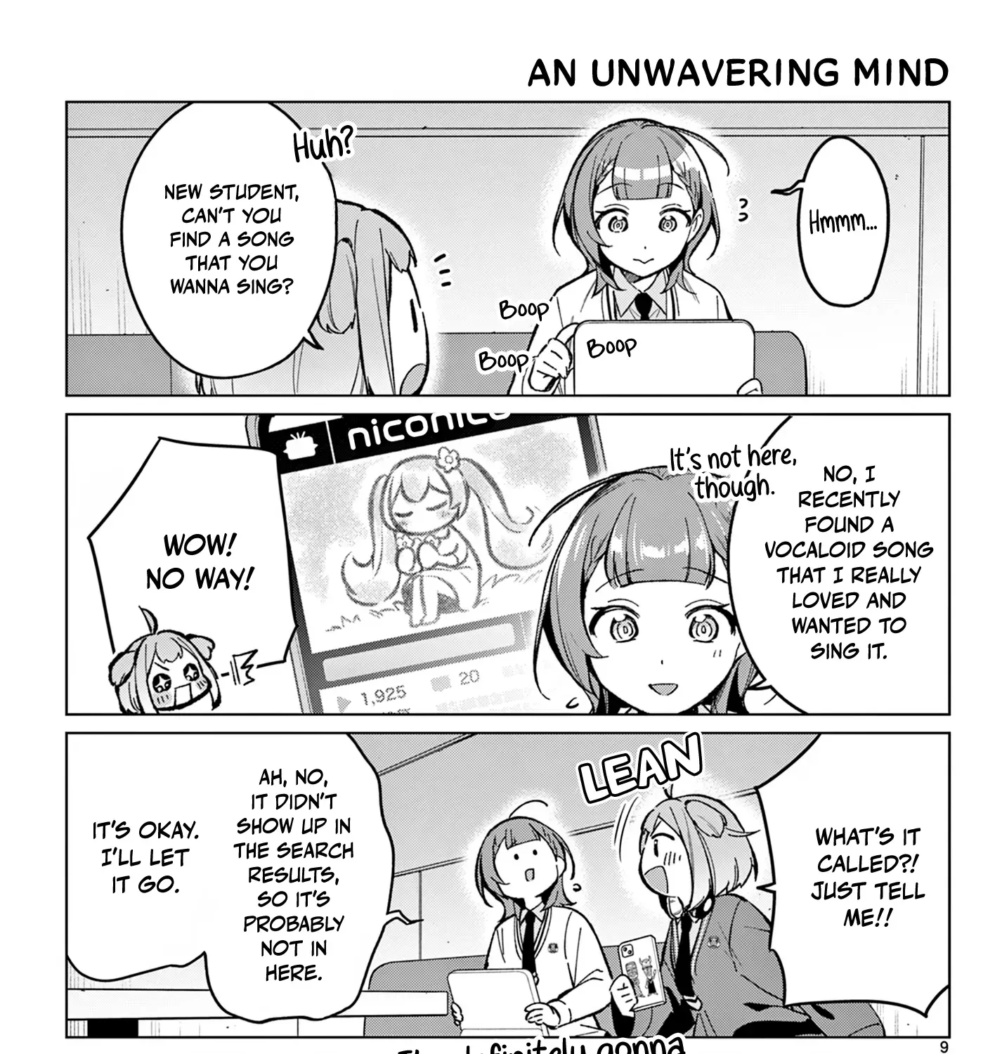 After-school at the Vocaloid Research Club Chapter 7 page 19 - 