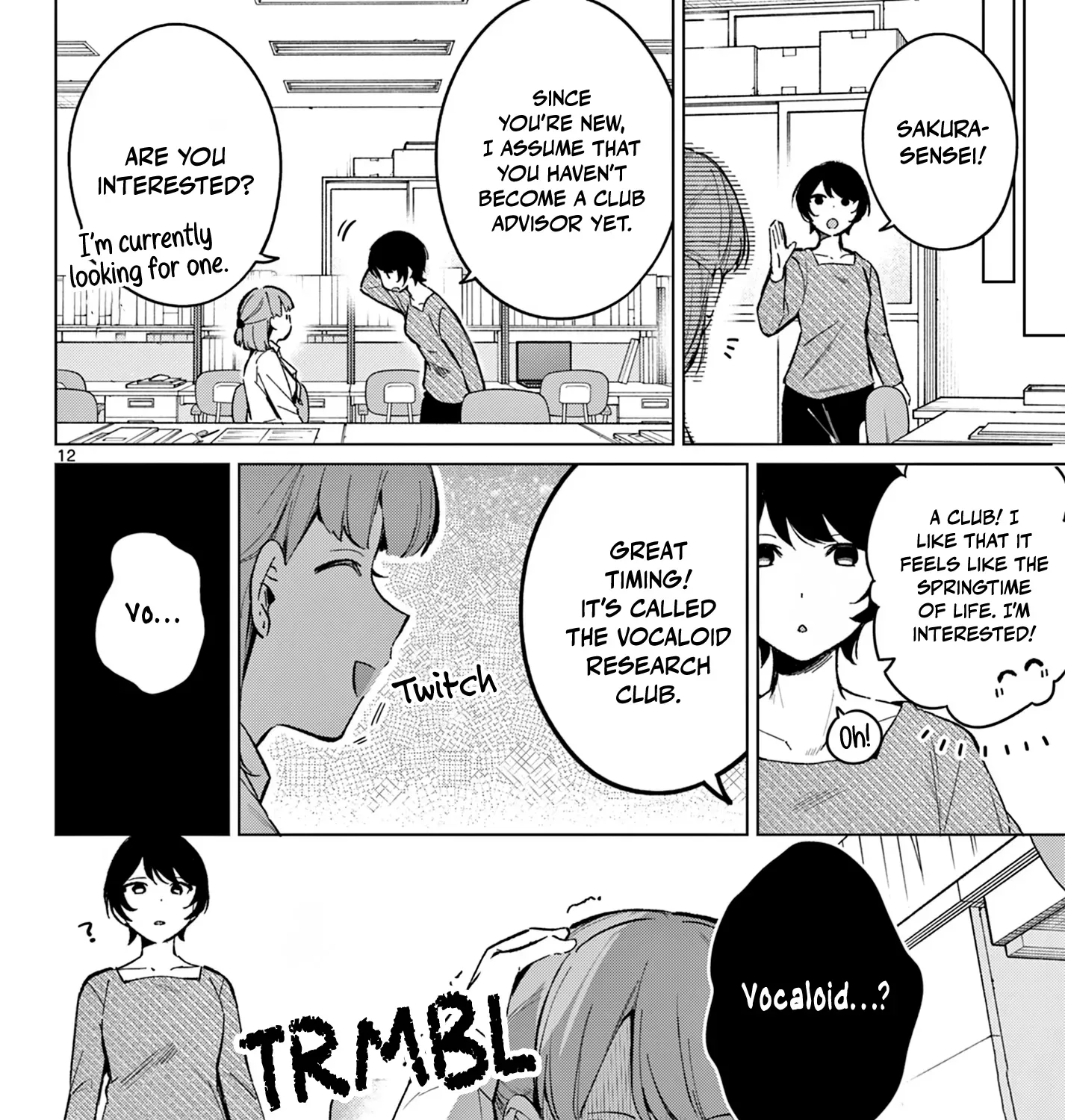 After-school at the Vocaloid Research Club Chapter 7 page 25 - 