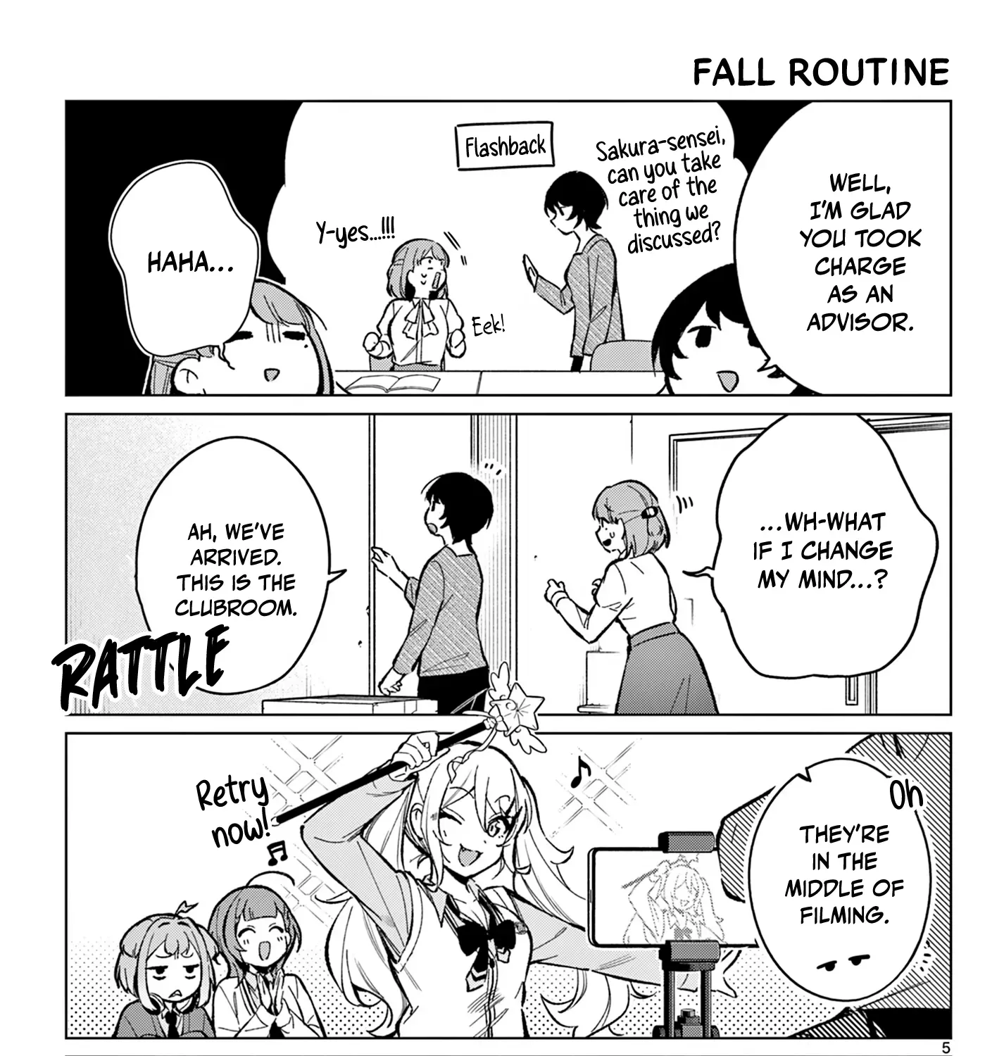 After-school at the Vocaloid Research Club Chapter 8 page 11 - 