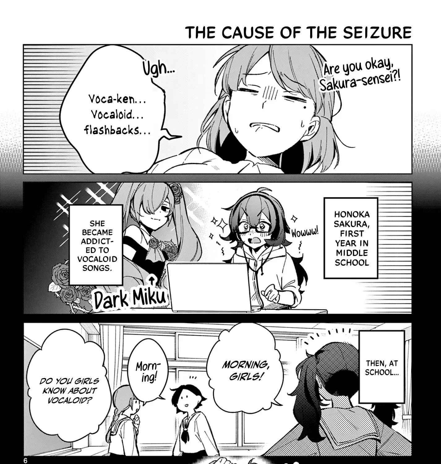 After-school at the Vocaloid Research Club Chapter 8 page 13 - 