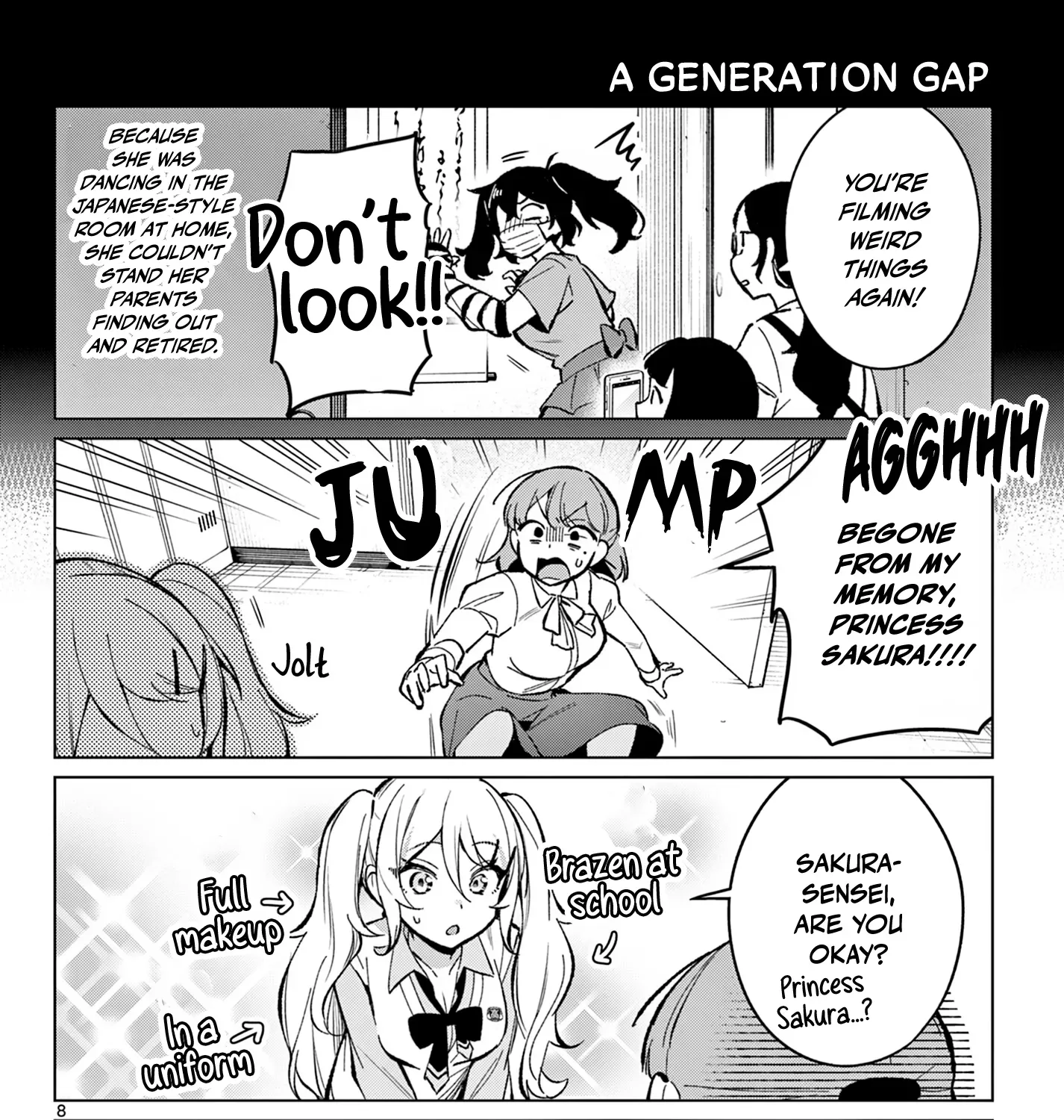 After-school at the Vocaloid Research Club Chapter 8 page 17 - 