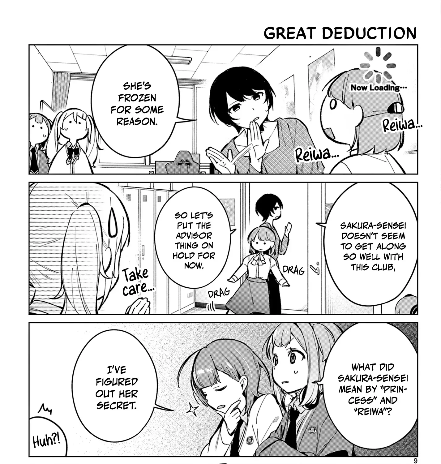 After-school at the Vocaloid Research Club Chapter 8 page 19 - 