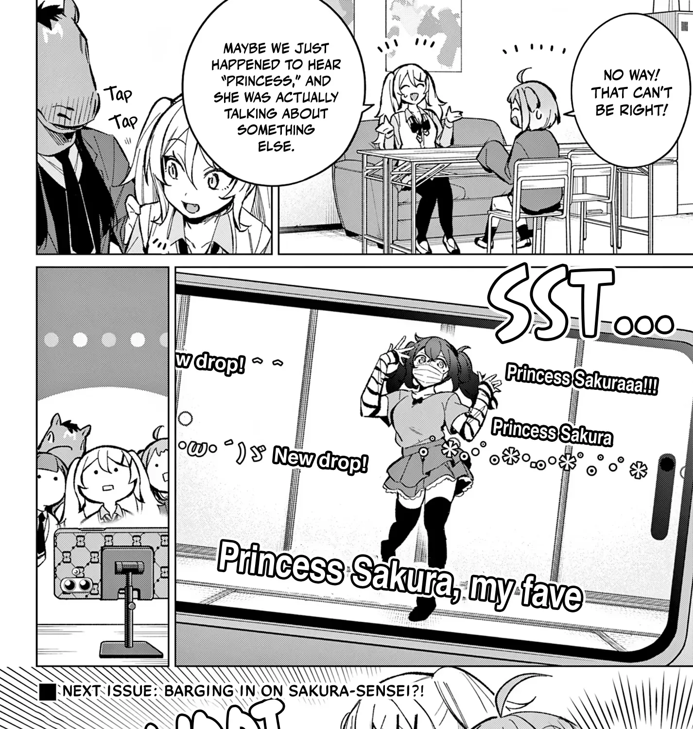 After-school at the Vocaloid Research Club Chapter 8 page 21 - 