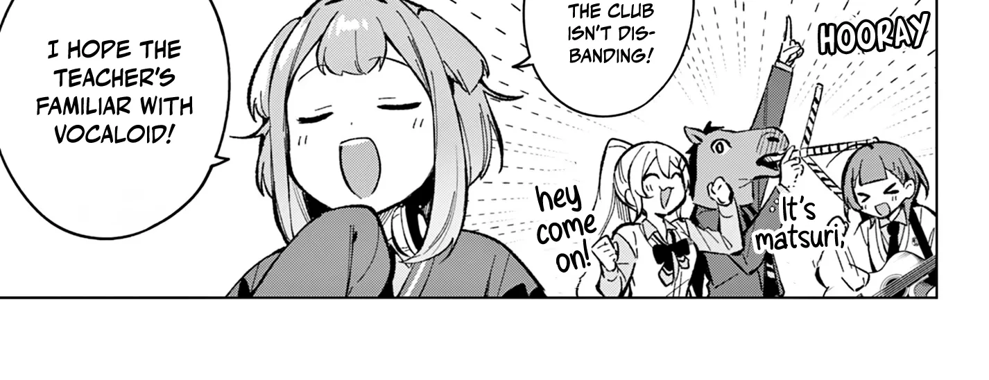 After-school at the Vocaloid Research Club Chapter 8 page 4 - 