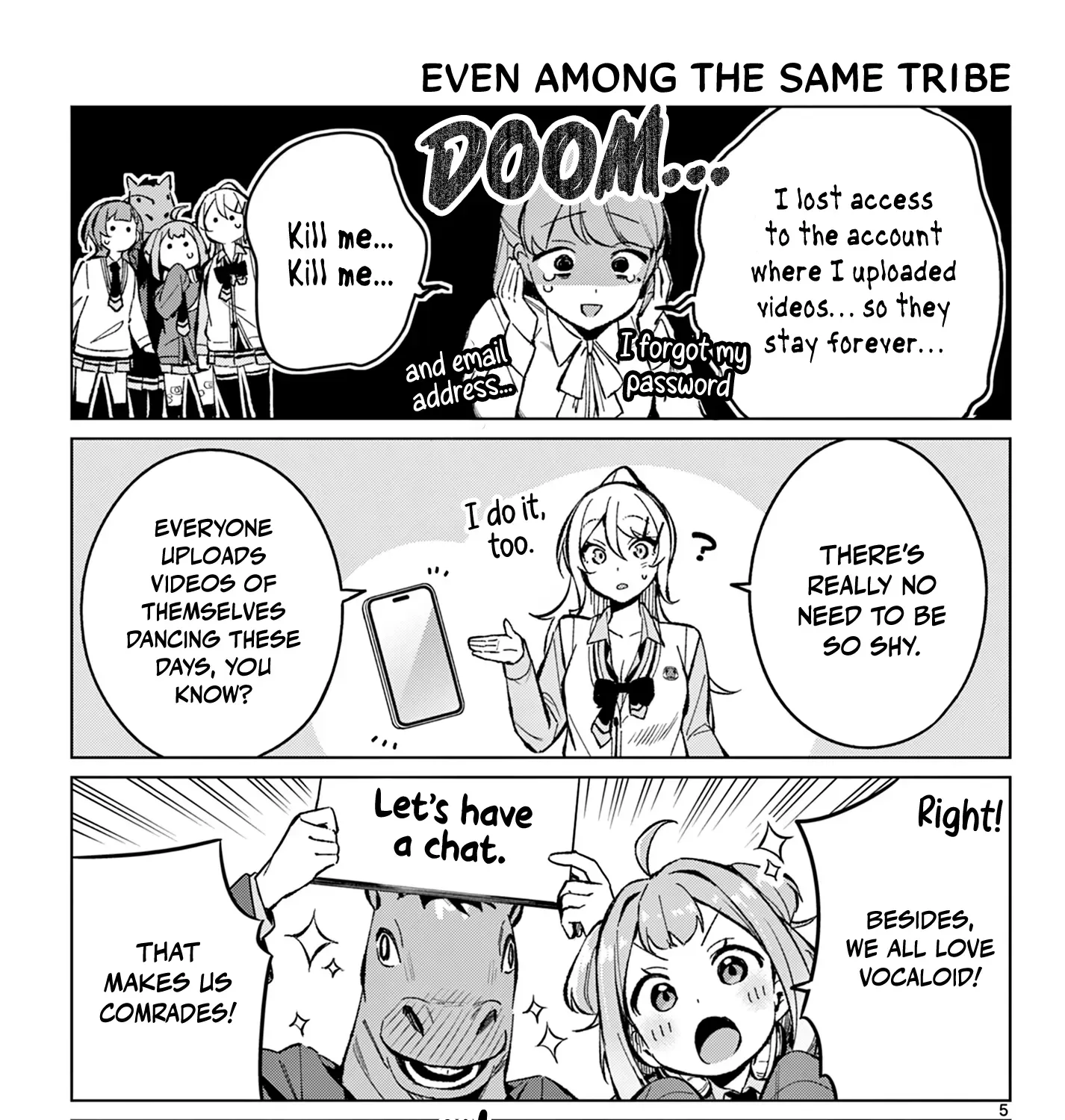 After-school at the Vocaloid Research Club Chapter 9 page 11 - 