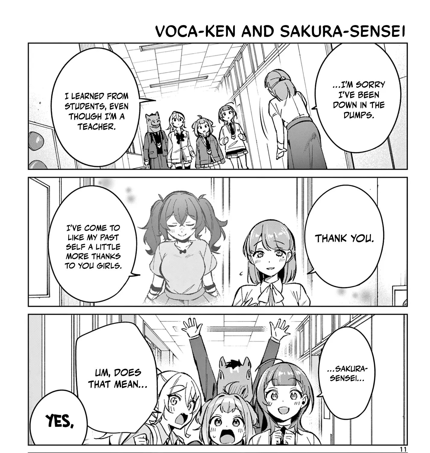 After-school at the Vocaloid Research Club Chapter 9 page 23 - 
