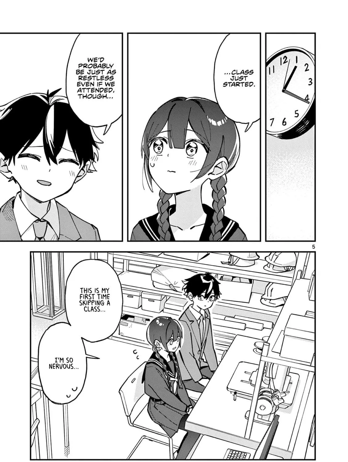 After School, We Wander in Space. Chapter 12 page 9 - 