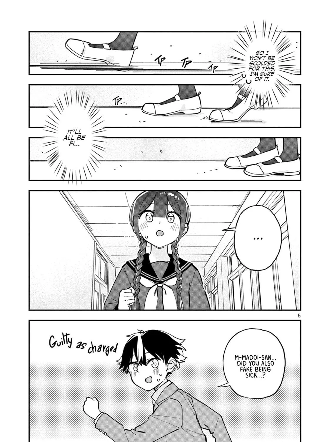 After School, We Wander in Space. Chapter 14 page 9 - 