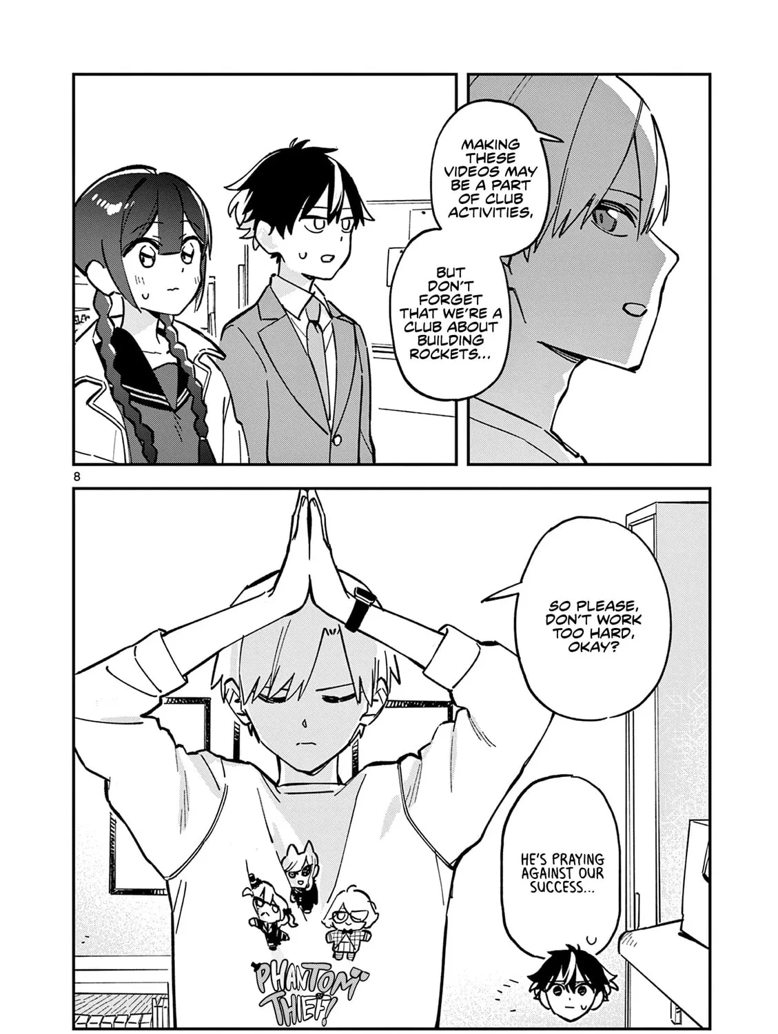 After School, We Wander in Space. Chapter 17 page 15 - 