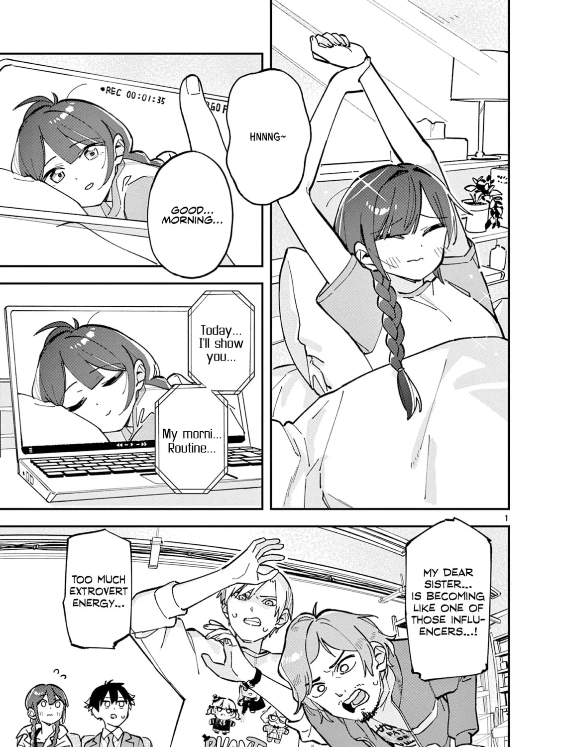 After School, We Wander in Space. Chapter 20 page 1 - 