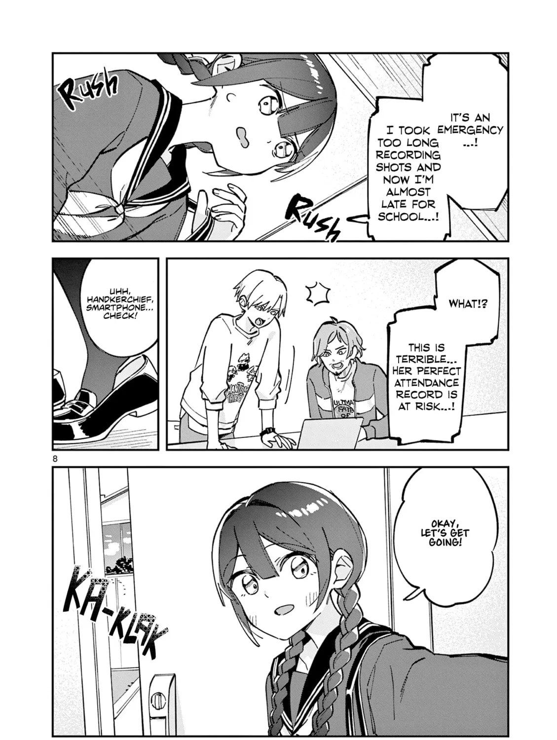 After School, We Wander in Space. Chapter 20 page 15 - 