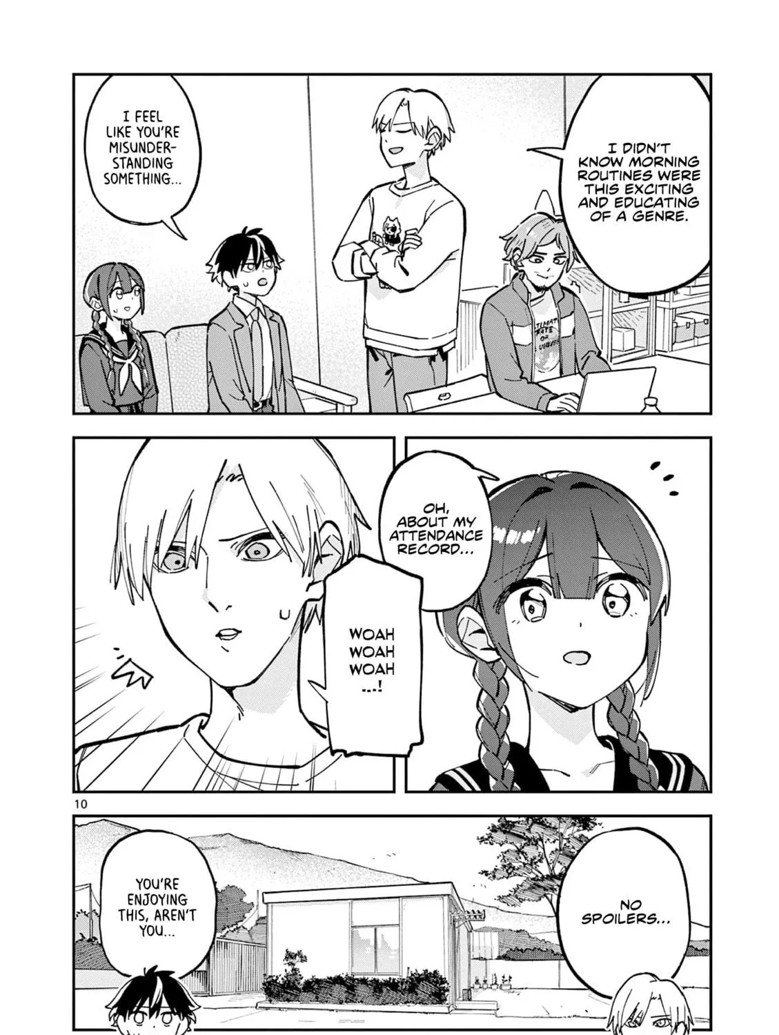 After School, We Wander in Space. Chapter 20 page 19 - 